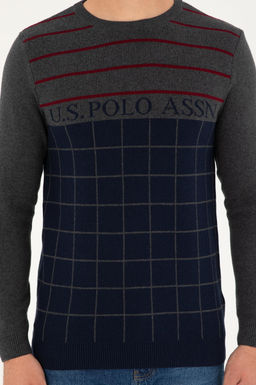 Мужской темно-синий свитер Неожиданная скидка в корзине - U.s. polo assn фото 6