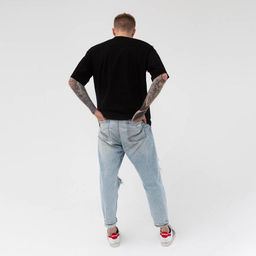 Футболка мужская KAFTAN «Тигр», черный, размер 54