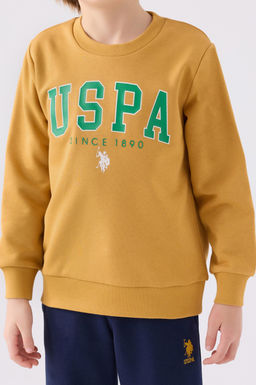 Erkek _ocuk Hardal Pijama Tak_m_ Sepette S_rpriz _ndirim - U.s. polo assn фото 4