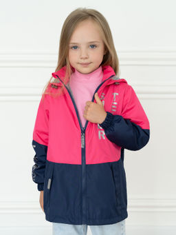 Ветровка детская розовыйсиний