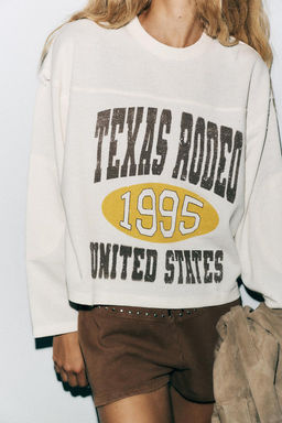 SLOGAN SWEATSHIRT - Zara фото 3