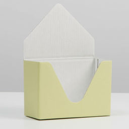 Коробка-письмо «Жёлтая», 14 × 20 × 6,5 см
