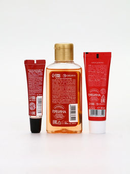 URAL LAB Арома Саунд Набор гель для душа, крем для рук и бальзам для губ, мандарин