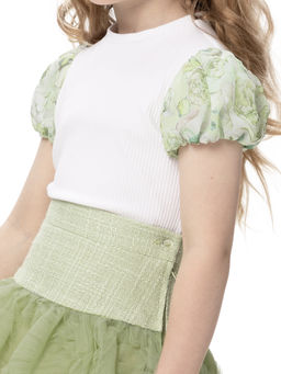 Джемпер для девочки О56330 - Карамелли фото 3