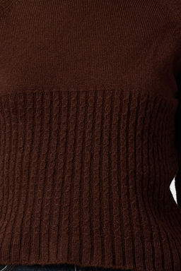 Tas Yumusak Dokulu Orgu Detayl? Triko Kazak TWOAW25KZ00191 - Trendyolmilla фото 9