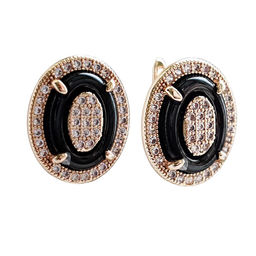 Серьги с керамикой