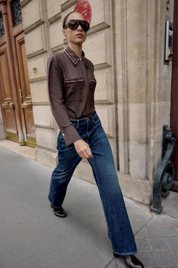 TEXTURED SHIRT WITH PIPING