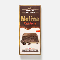 Шоколад Nelina Excellence тёмный, 80 г  фото 2