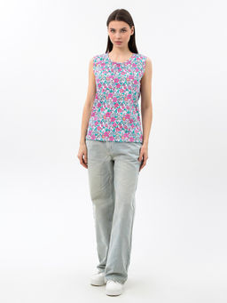 Майка Летнее признание мультиколор/цветы