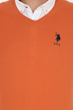 U. S. Polo Assn / Мужской базовый свитер с плиткой - U.s. polo assn фото 18