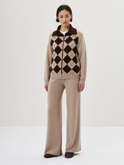 Кардиган женский 12511-54023 beige/brown - Eleganzza фото 2