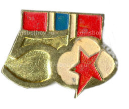 Значок 50 лет Узбекской СССР