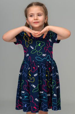 Летнее платье из бамбука для девочки Happyfox