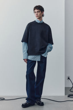 Camiseta boxy de algod?n - H&m фото 5