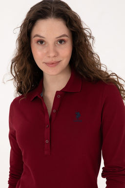 Kad_n Bordo Basic Sweatshirt - U.s. polo assn фото 2