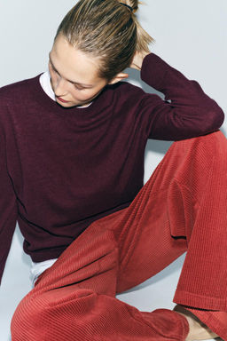 EXTRA SOFT 100% WOOL SWEATER - Zara фото 5