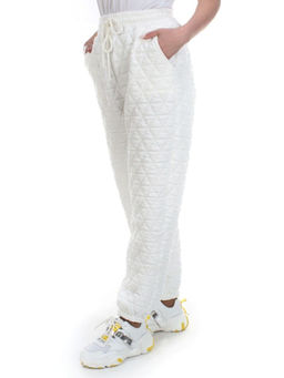 2780 WHITE Брюки спортивные зимние женские - Фабричный китай фото 3