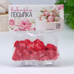 Кондитерская посыпка Love, 20 г