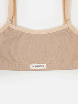 Комплект топов для девочек Сахар/Беж 2 шт 7+ - Bungly фото 7