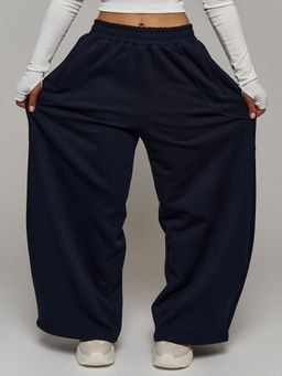 Брюки с начесом футер багги - Nota bene фото 4