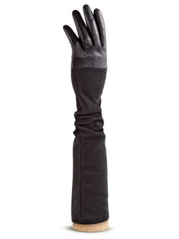 Перчатки женские б/п IS01015 black - Eleganzza фото 2