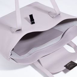 Сумка-тоут на молнии, цвет сиреневый - Simaland фото 5