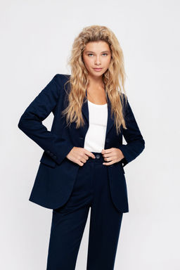 Жакет Pirs 4526 темно-синий  фото 2