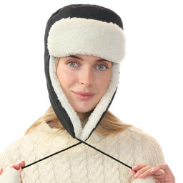 Аксессуар Шапка ALTRO ушанка арт.1181306-10/МБ черная