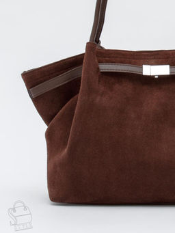 Сумка женская кожаная 990181NN coffee Natale Navetta