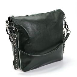 Женская кожаная сумка 1669-А Грин - Cidirro фото 2