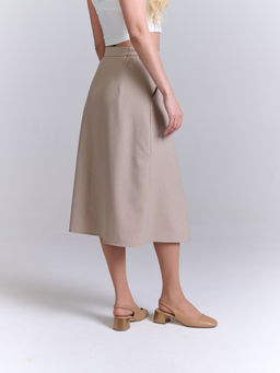 льняная юбка с резинками по бокам - Трика фото 5