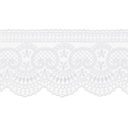 Кружево Gamma сетка 92 мм GKM-9201 в пакете 8.8 м 0.2 Турция TL001WH белый