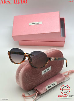 Женские солнцезащитные очки + коробка, футляр, салфетка - Bruno фото 3