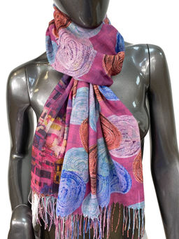 Легкий палантин , мультицвет - Greta фото 17