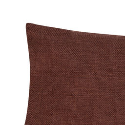 Наволочка декоративная Этель рогожка 45*45 см коричневый 100% п/э  фото 2