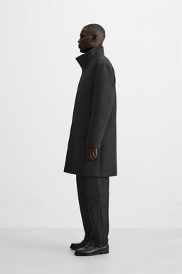 COAT WITH DETACHABLE COLLAR - Zara фото 4