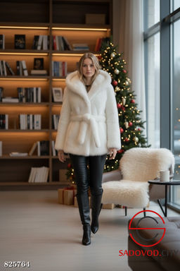 Шуба женская из искусственного меха