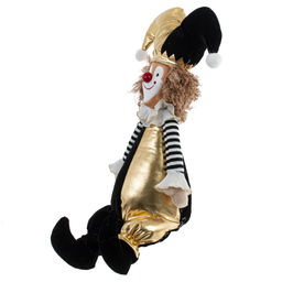 Игрушка набивная "Клоун", L18 W13 H48/37 см