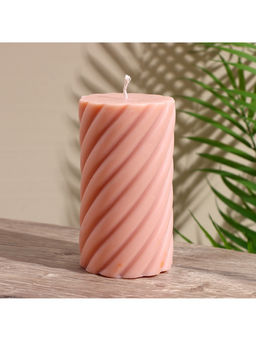 Свеча "Столб" 7,5х7,5х15 см, соевый воск, микс