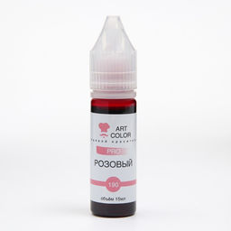 Цена за 2 шт. Гелевые красители Art Color Розовый 12 мл