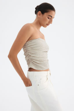 Top de tubo drapeado - H&m фото 4