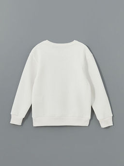 Bisiklet Yaka K?z ?ocuk Sweatshirt - Waikiki фото 2