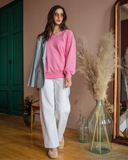 Свитшот с V-образным вырезом 93.4.2 - Elena sorti фото 7