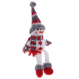 Игрушка набивная "Снеговик", L18 W8 H48 см, 2в.