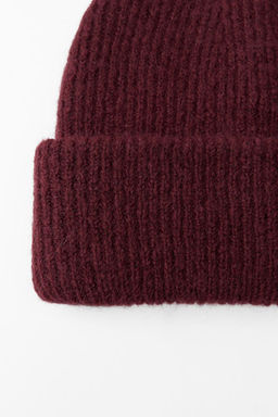 TURN-UP KNIT BEANIE - Zara фото 9