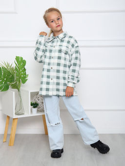 РБ013 Рубашка Мейн (хаки) - Милаша фото 2