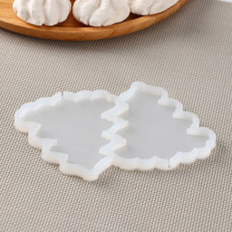 Форма леденцов Ёлка, силикон, 2 ячейки, 12?9?0.8 см, h=8 см, прозрачная