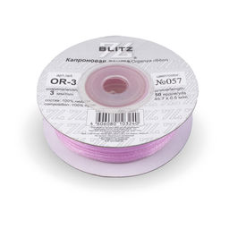 Лента капроновая 3 мм ( 1/8 ) BLITZ OR-3 45.7 м  0.5 м СК/Распродажа