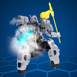 Робот радиоуправляемый «Киборг», световые и дымовые эффекты, работает от батареек