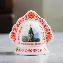 Колокольчик сувенирный Красноярск. Часовня Параскевы Пятницы